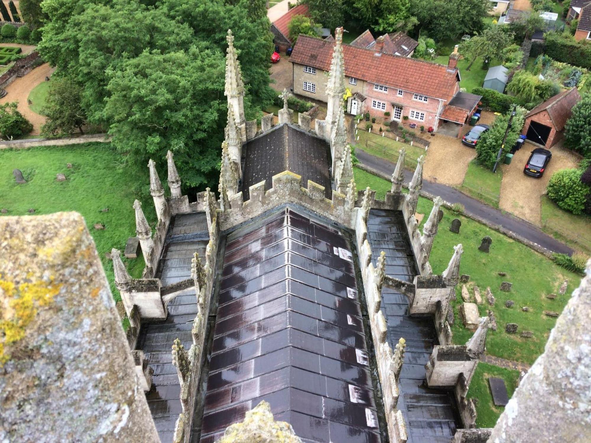 Vila Tiptoe Steeple Ashton Exteriér fotografie